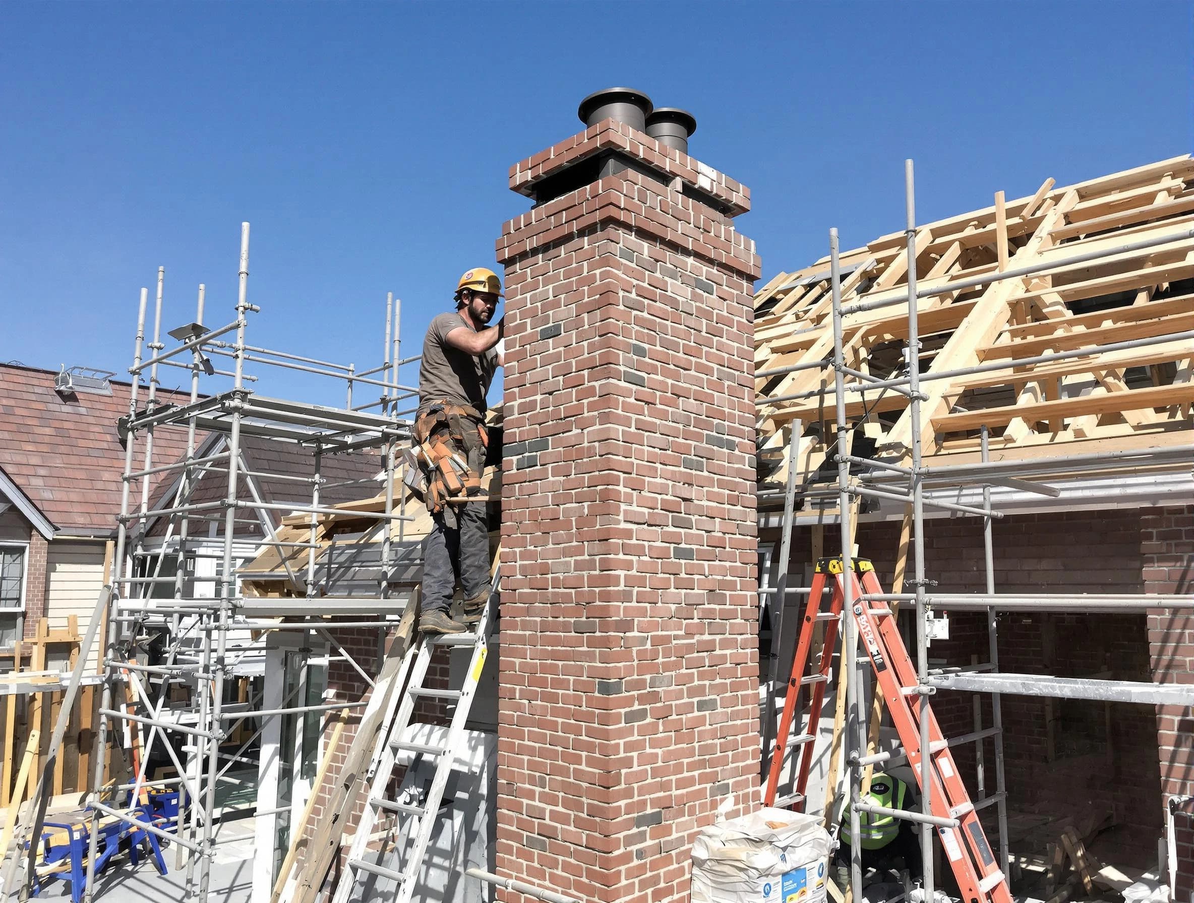 New chimney installation completed by Hendersonville Chimney Sweep in Hendersonville, TN