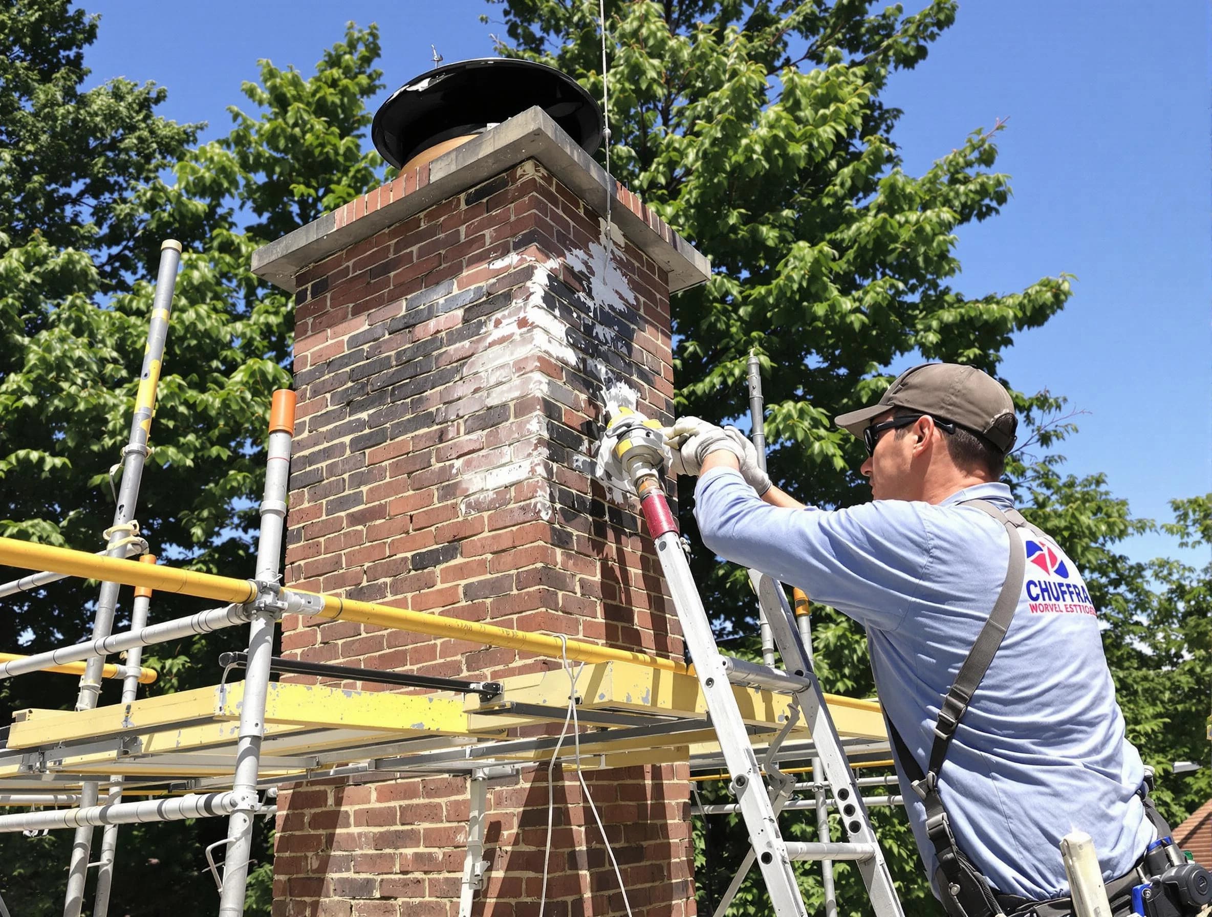 Structural chimney repair by Hendersonville Chimney Sweep in Hendersonville, TN