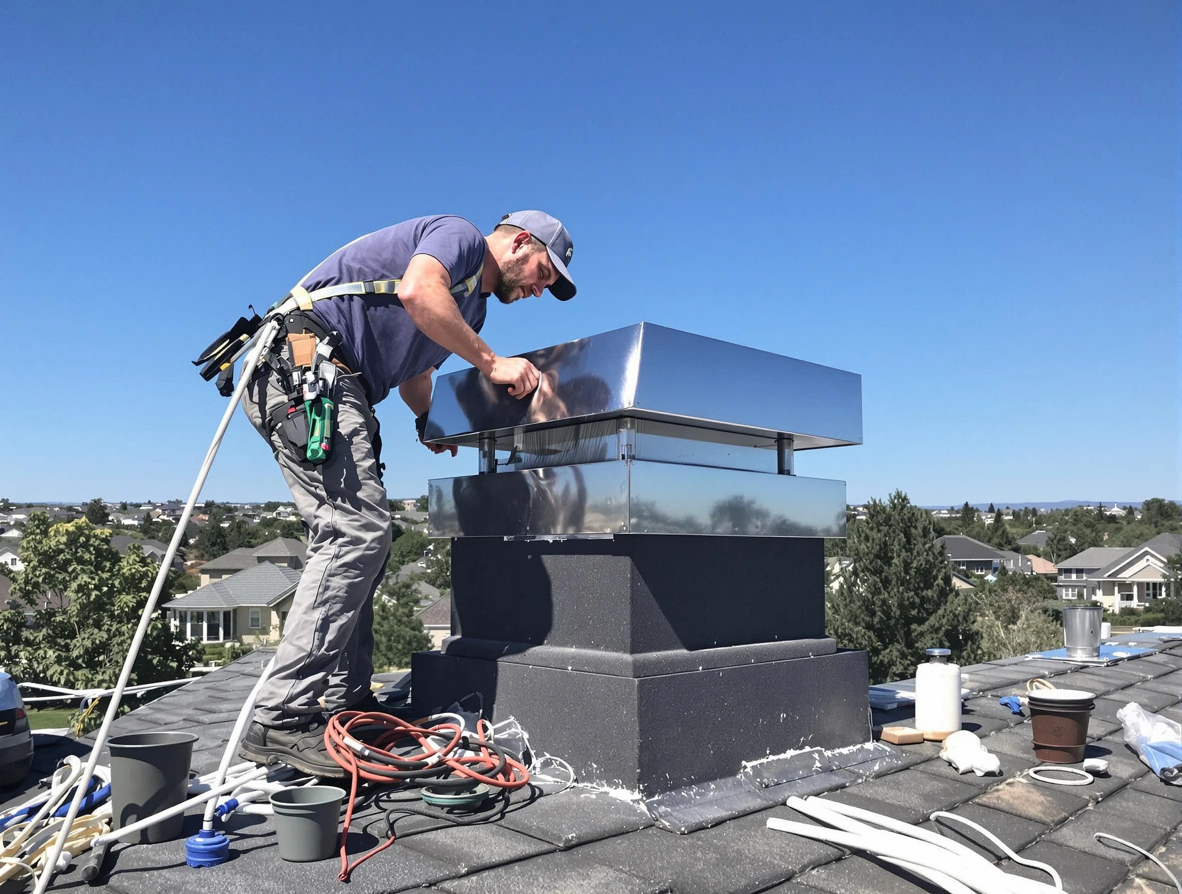 Chimney Cap Services service in Hendersonville, TN